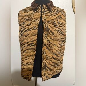 Tiger Print Women's Vest